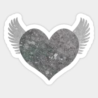 Stone Heart Sticker